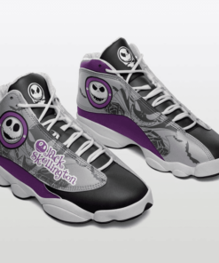 Ack Skellington Nightmare Before Christmas Faces Xmas Gift Air Jd13 Sneaker Shoes VJD147