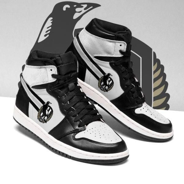 AFL Collingwood Shoes Air Jd Retro Sneaker V12