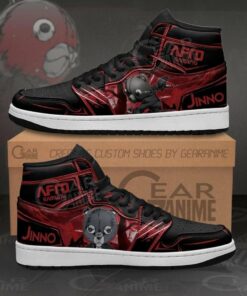 Afro Samurai Jinno Custom Anime Mn11 Shoes Air Jd Retro Sneakers V32