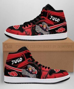 Akatsuki Jugo Boots Naruto Anime Shoes Air Jd Retro Sneakers V50