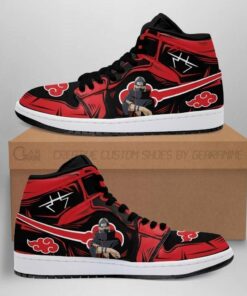 Akatsuki Kakuzu Shoes Boots Naruto Anime Sneakers Shoes Sport V60