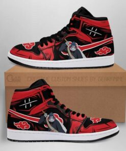 Akatsuki Kisame Boots Naruto Anime Shoes Air Jd Retro Sneakers V63