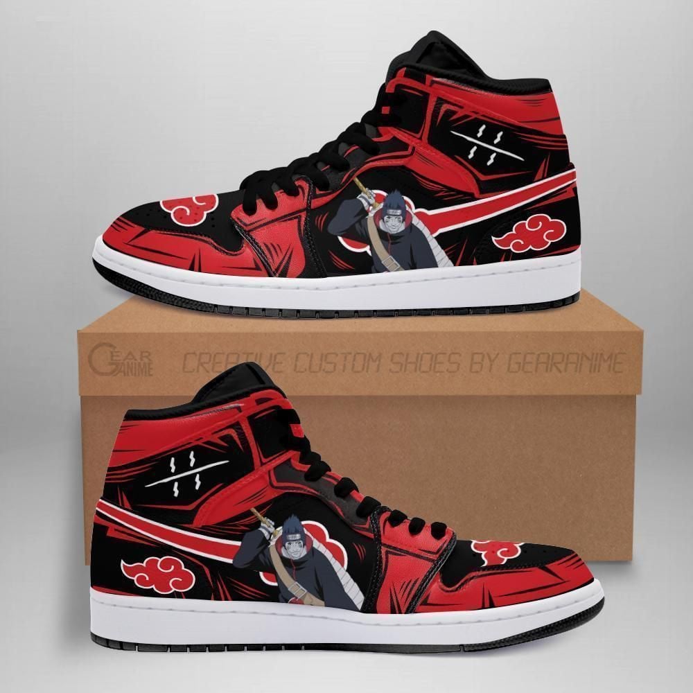 Akatsuki Kisame Jordan For Naruto Fan Anime Shoes Air Jd Retro Sneakers V65