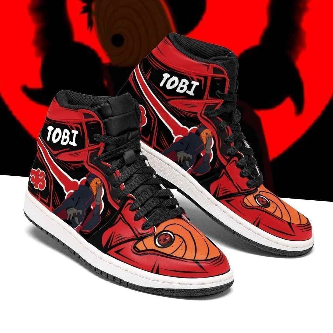 Akatsuki Tobi Naruto Anime Shoes Air Jd Retro Sneakers V89