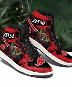 Akatsuki Zetsu Naruto Anime Shoes Air Jd Retro Sneakers V97