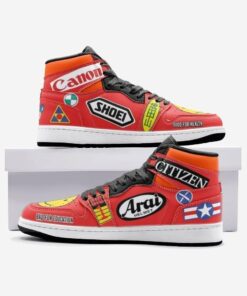 Akira Kaneda Full Decals Akira Custom Shoes Air Jd Retro Sneaker V107