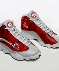 Alabama Crimson Tide Football Ncaaf Football Teams Air Jd13 Sneaker Shoes VJD229