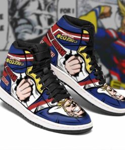 All Might Skill My Hero Academia Anime Shoes Air Jd Retro Sneakers V158