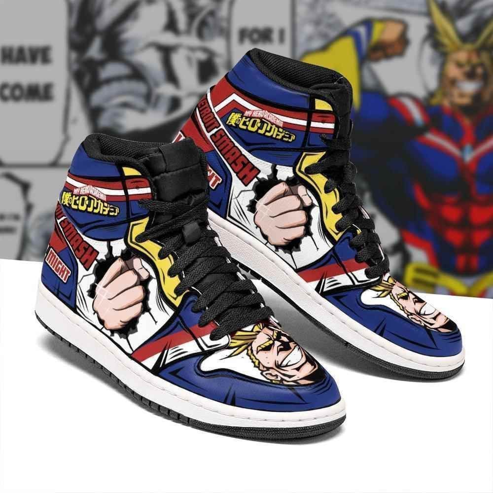 All Might Skill My Hero Academia Anime Pt04 Shoes Air Jd Retro Sneakers V157