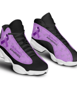 Alzheimer?S Awareness Air Jd13 Sneaker Shoes VJD99