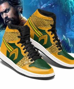 Aquaman Dc Comics Shoes Air Jd Retro Sneakers V193