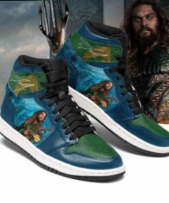 Aquaman Dc Comics Top Shoes Air Jd Retro Sneakers V200