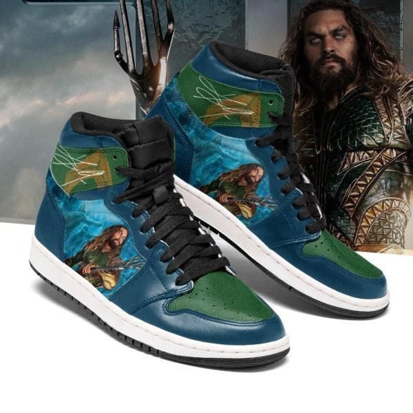 Aquaman Dc Comics Top Shoes Air Jd Retro Sneakers V201