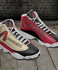 Arizona Diamondbacks Mlb Teams Football Air Jd13 Sneaker Shoes VJD264