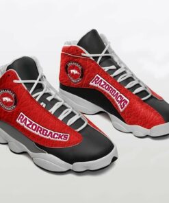 Arkansas Razorbacks Football Ncaa Air Jd13 Sneaker Shoes VJD753