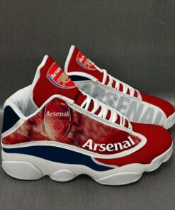 Arsenal Football Team Air Jd13 Sneaker Shoes VJD104