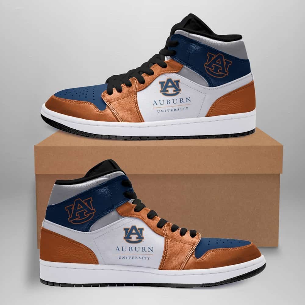 Auburn Tigers American Football Custom Shoes Air Jd Retro Sneaker V267