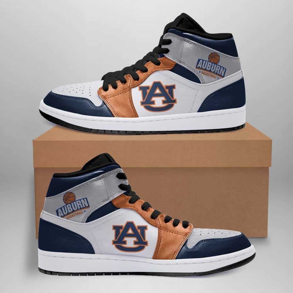 Auburn Uni Custom Shoes Air Jd Retro Sneakers V271