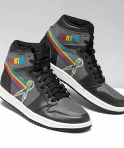 Autism Awareness Shoes Air Jd Retro Sneakers V284