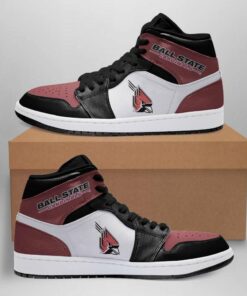 Ball State Cardinals Ncaa Team Custom Eachstep Shoes Air Jd Retro Sneakers V300