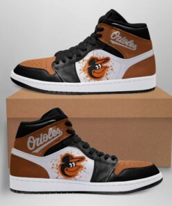 Baltimore Orioles Mlb Baseball Team Custom Eachstep Shoes Air Jd Retro Sneakers V313