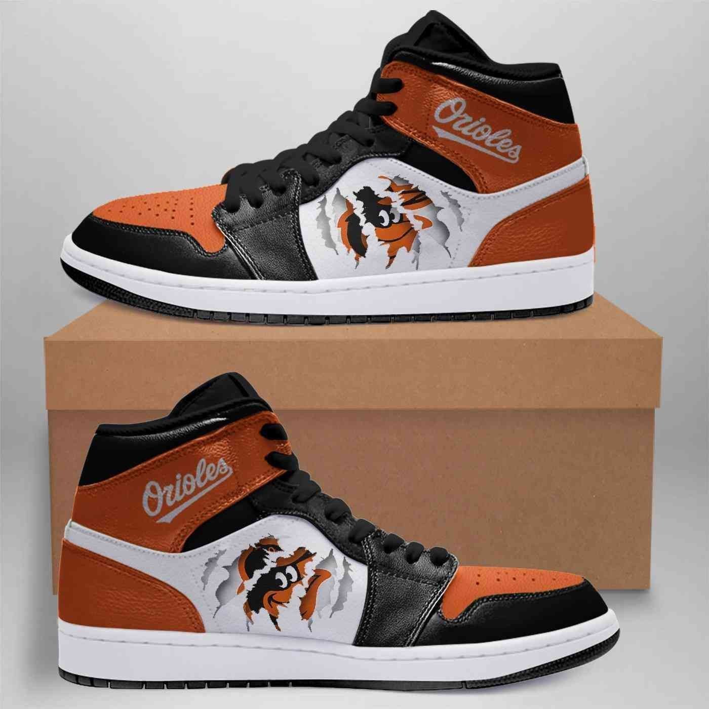 Baltimore Orioles Mlb Sneakers Shoes Sport V321