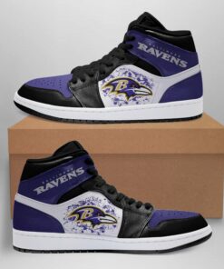 Baltimore Ravens Shoes Air Jd Retro Sneakers V326