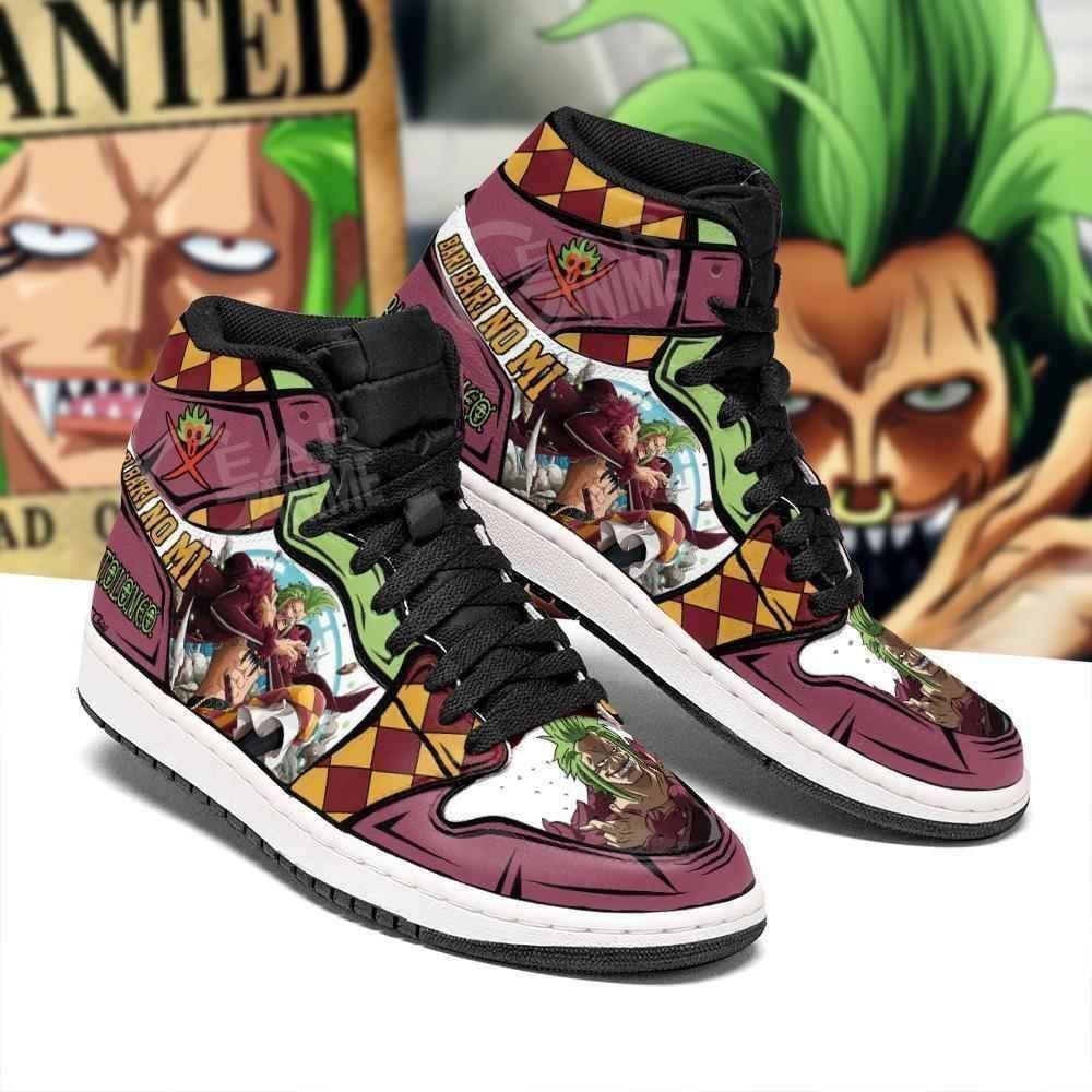 Batolomeo One Piece Anime Fan Gift Shoes Air Jd Retro Sneakers V360