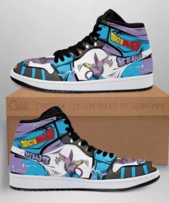 Beerus Boots J1 Dragon Ball Z Anime Custom Shoes Air Jd Retro Sneakers V370