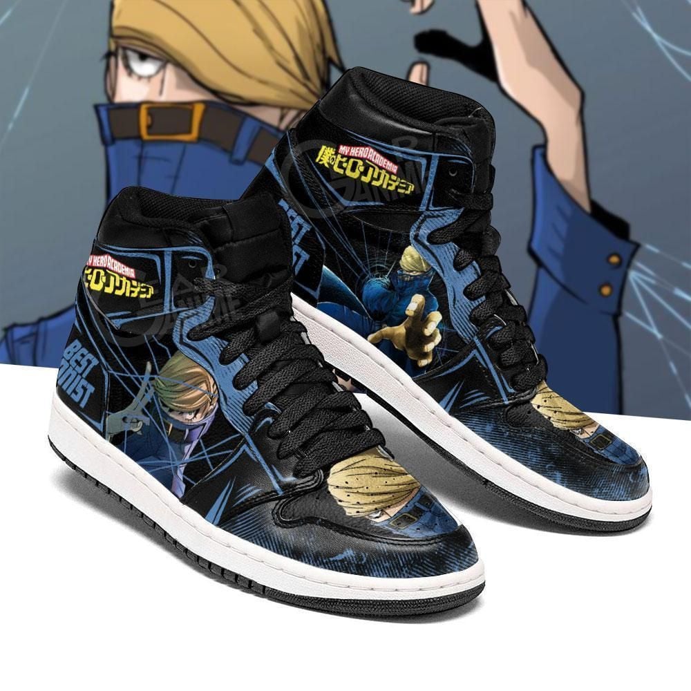 Best Jeanist My Hero Academia Anime Custom Shoes Air Jd Retro Sneakers V395