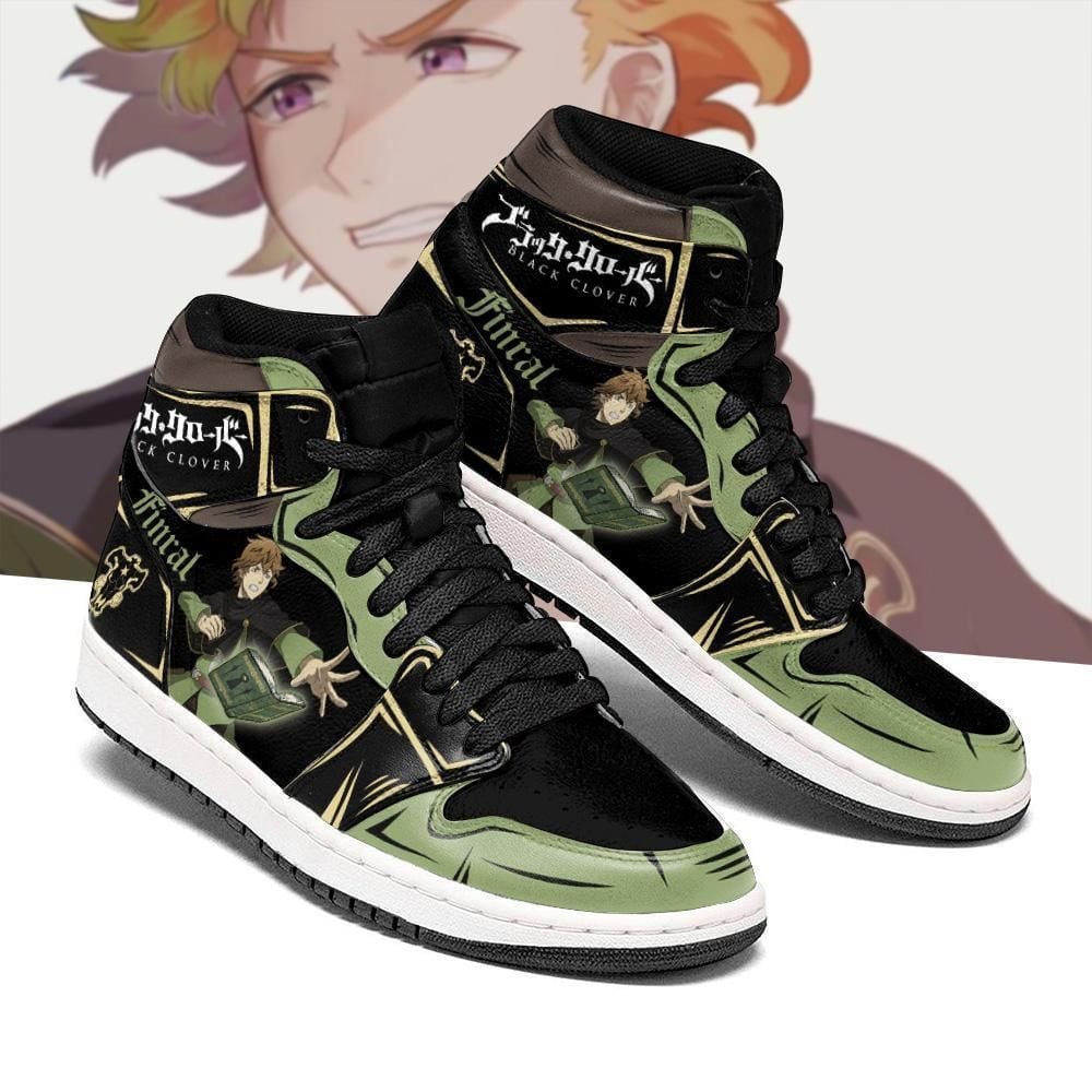 Black Bull Gauche Black Clover Anime Shoes Air Jd Retro Sneakers V409