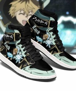 Black Bull Luck Voltia Black Clover Anime Shoes Air Jd Retro Sneakers V415