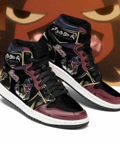 Black Bull Nero Black Clover Anime Shoes Air Jd Retro Sneakers V418