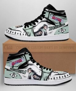 Bleach Byakuya Anime Fan Gift Idea Shoes Air Jd Retro Sneakers V457