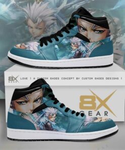 Bleach Hitsugaya Toushirou Shikai Anime Shoes Air Jd Retro Sneaker V480