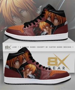 Bleach Ichigo Anime Shoes Air Jd Retro Sneakers V486