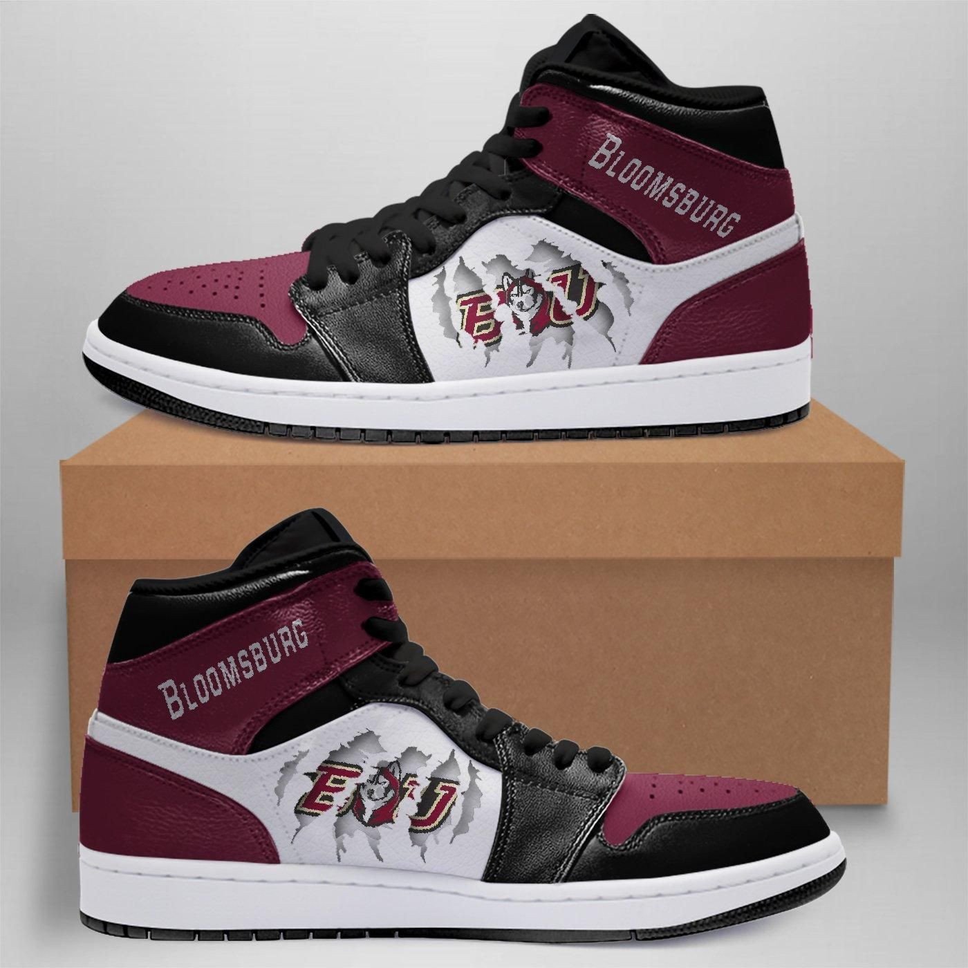 Bloomsburg Huskies Ncaa Shoes Air Jd Retro Sneakers V506