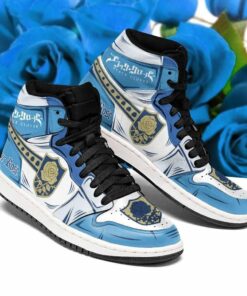 Blue Rose Magic Knight Shoes Black Clover Anime Sneakers Shoes Sport V511