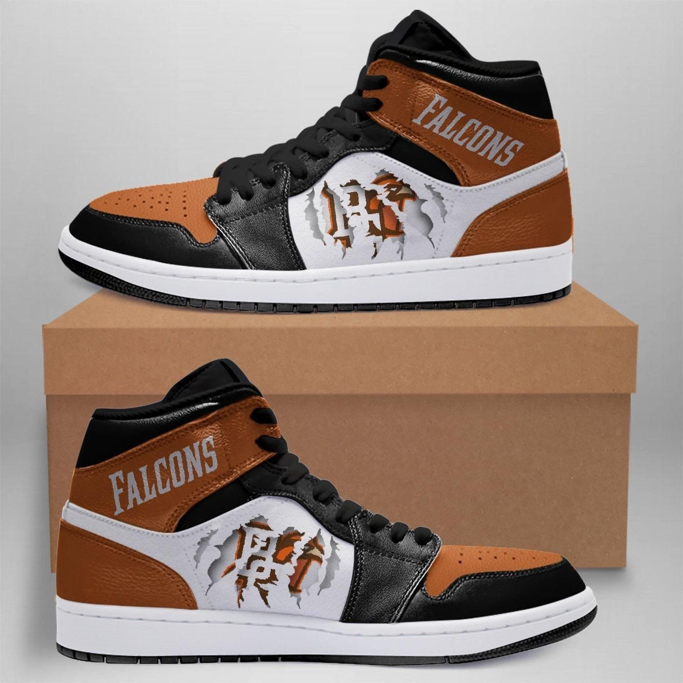 Bowling Green St. Falcons Ncaa Shoes Air Jd Retro Sneakers V534