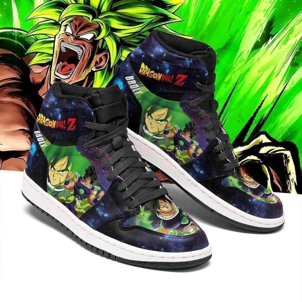 Broly Dragon Ball Z Anime Sneakers Shoes Sport V542