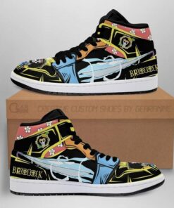 Brook Soul Solid Skill One Piece Anime Fan Shoes Air Jd Retro Sneakers V546