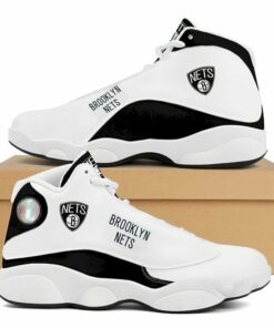 Brooklyn Nets Football Nba Air Jd13 Sneaker Shoes VJD748