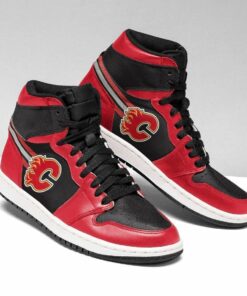 Calgary Flames Nhl Sneakers Shoes Sport V594