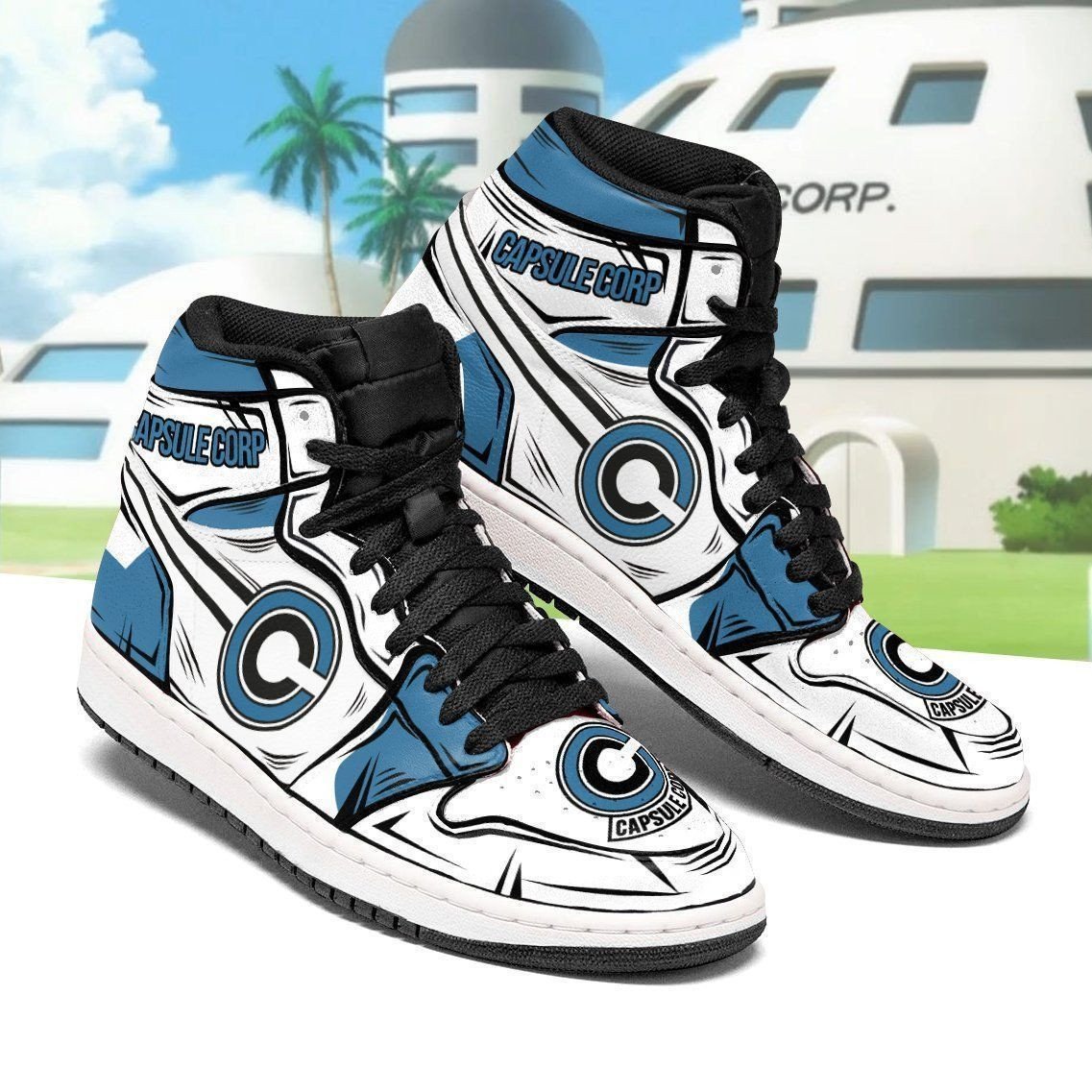 Capsule Corp Dragon Ball Z Anime Shoes Air Jd Retro Sneakers V610