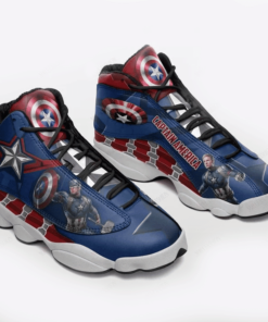 Captain America Air Jd13 Sneaker Shoes VJD437