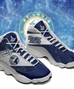 Champions Tampa Bay Lightning Nhl Teams Air Jd13 Sneaker Shoes VJD253