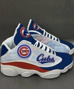 Chicago Cubs Football Mlb Air Jd13 Sneaker Shoes VJD160