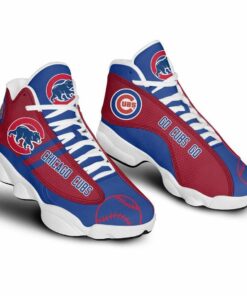 Chicago Cubs Mlb Baseball Air Jd13 Sneaker Shoes VJD100