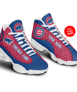 Chicago Cubs Mlb Baseball Air Jd13 Sneaker Shoes VJD636