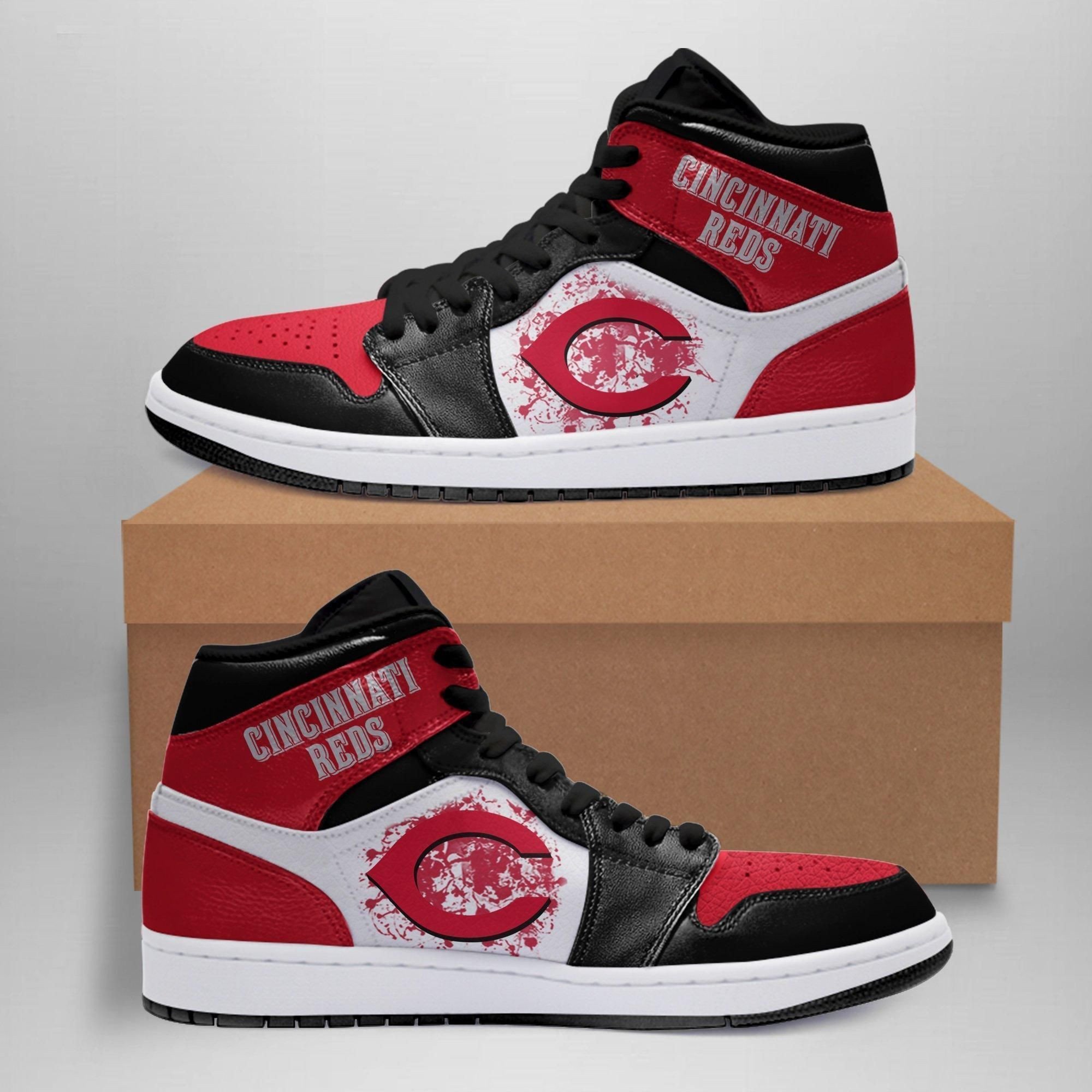 Cincinnati Reds Mlb Baseball Sneakers Shoes Sport V700